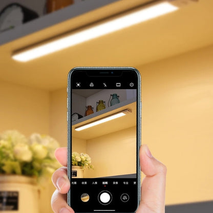 LED-Schrankleuchte mit Bewegungsmelder – wiederaufladbare, kabellose USB-C-Lampe für Zuhause, Küche und Kleiderschrank (mehrere Größen)