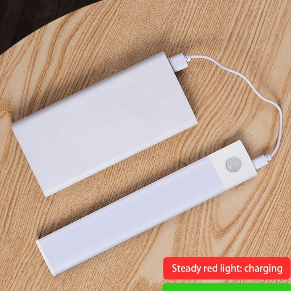 LED-Schrankleuchte mit Bewegungsmelder – wiederaufladbare, kabellose USB-C-Lampe für Zuhause, Küche und Kleiderschrank (mehrere Größen)